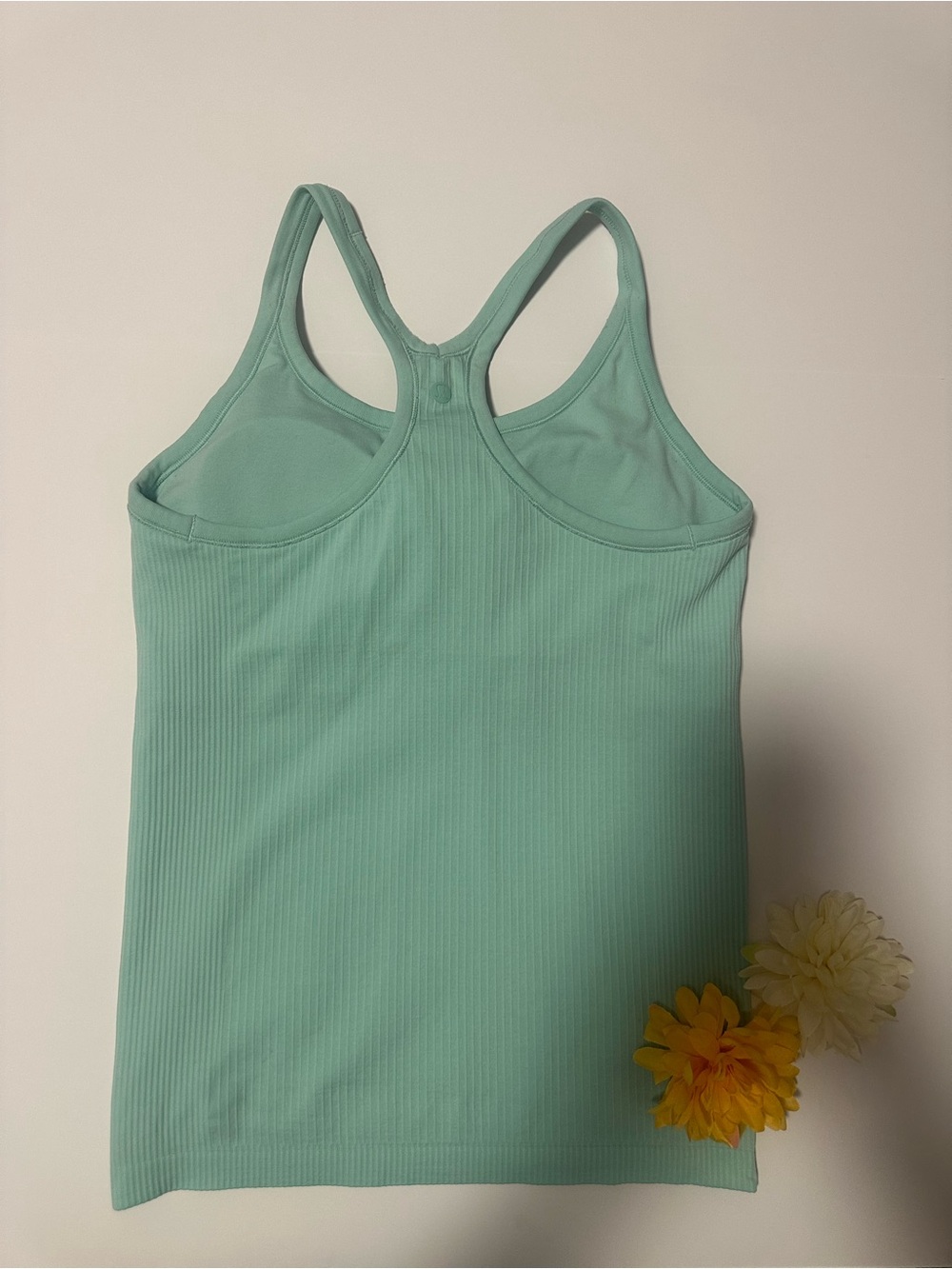 lululemon athletica Mint Ribbed Racerback Tank - Picture 2 of 2
